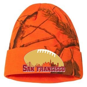 San Francisco Skyline Football Sports Fan Kati Licensed 12" Camo Beanie