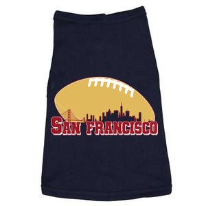 San Francisco Skyline Football Sports Fan Doggie Tank