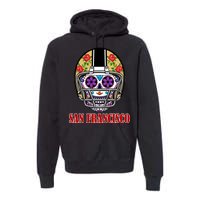 San Francisco Sugar Skull Football Fan Premium Hoodie