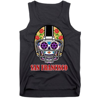 San Francisco Sugar Skull Football Fan Tank Top