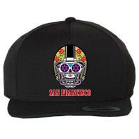 San Francisco Sugar Skull Football Fan Wool Snapback Cap