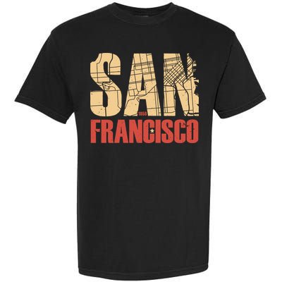 San Francisco Vintage Emblem Garment-Dyed Heavyweight T-Shirt