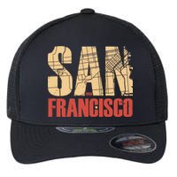 San Francisco Vintage Emblem Flexfit Unipanel Trucker Cap