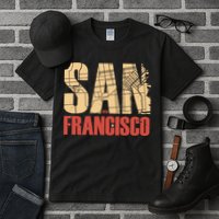 San Francisco Vintage Emblem Tall T-Shirt