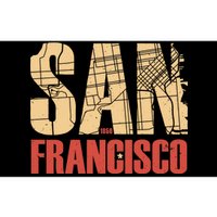 San Francisco Vintage Emblem Bumper Sticker