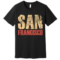 San Francisco Vintage Emblem Premium T-Shirt