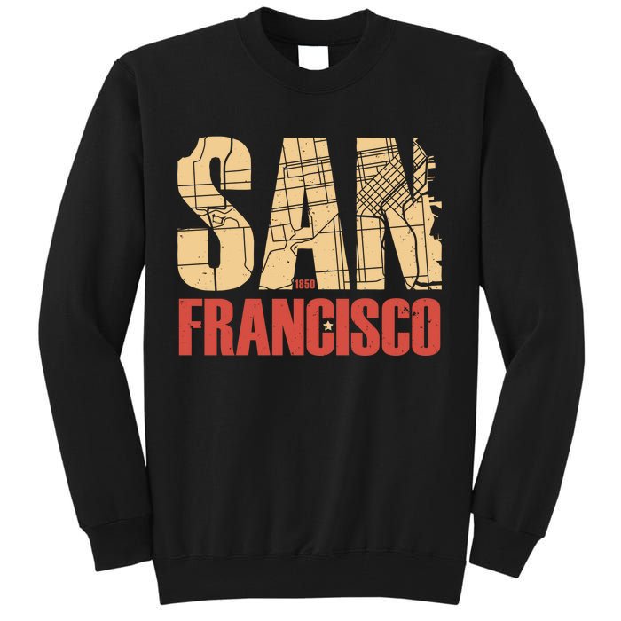 San Francisco Vintage Emblem Tall Sweatshirt