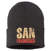 San Francisco Vintage Emblem Sustainable Knit Beanie