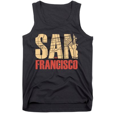 San Francisco Vintage Emblem Tank Top