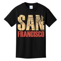 San Francisco Vintage Emblem Kids T-Shirt