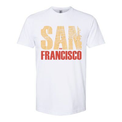 San Francisco Vintage Emblem Softstyle® CVC T-Shirt