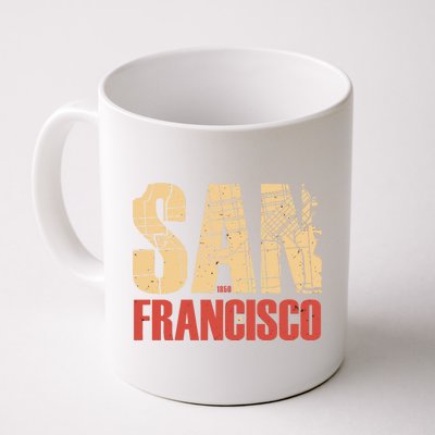 San Francisco Vintage Emblem Coffee Mug