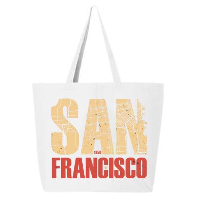 San Francisco Vintage Emblem 25L Jumbo Tote