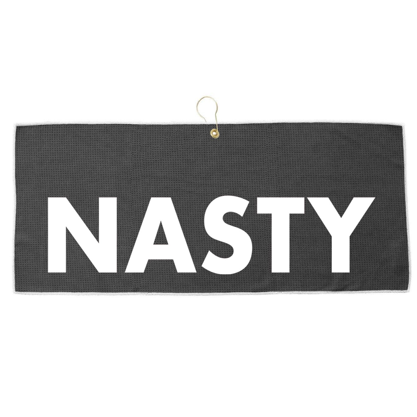 San Juan Mayor Nasty Large Microfiber Waffle Golf Towel