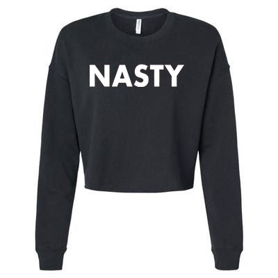 San Juan Mayor Nasty Cropped Pullover Crew