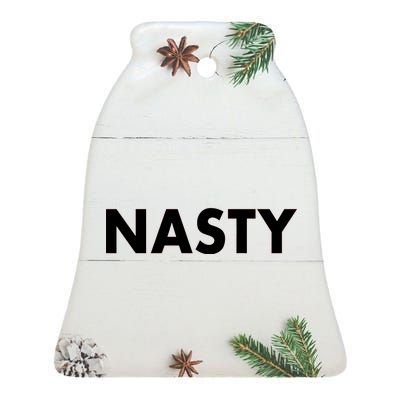 San Juan Mayor Nasty Ceramic Bell Ornament