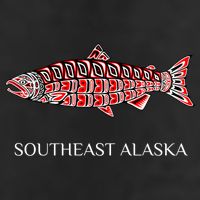 Southeast Alaska Nw Native American Indian Coho Salmon Gift Hat