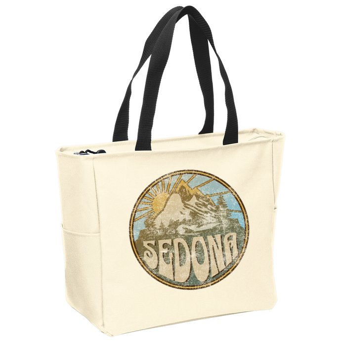 Sedona Arizona Nature Mountains Hiking Outdoors Zip Tote Bag