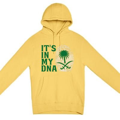 Saudi Arabia National Day It's In Our DNA Premium Pullover Hoodie