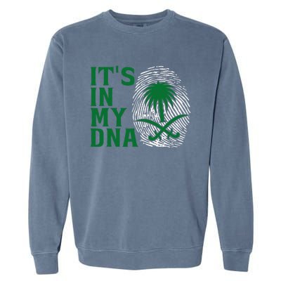 Saudi Arabia National Day It's In Our DNA Garment-Dyed Sweatshirt