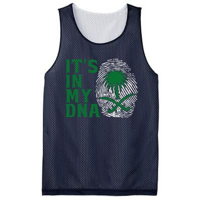 Saudi Arabia National Day It's In Our DNA Mesh Reversible Basketball Jersey Tank