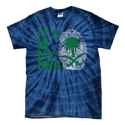 Saudi Arabia National Day It's In Our DNA Tie-Dye T-Shirt