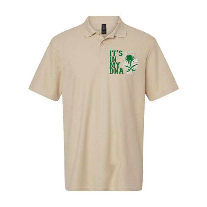 Saudi Arabia National Day It's In Our DNA Softstyle Adult Sport Polo