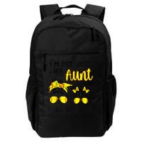 Softball Aunt Niece Fan Baseball Softball Auntie Backpack