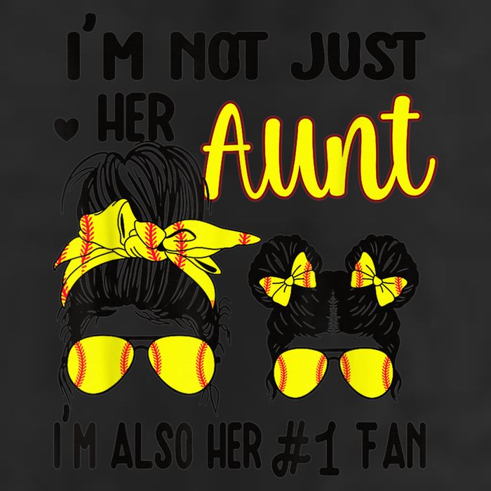 Softball Aunt Niece Fan Baseball Softball Auntie Adult Drive Performance Visor