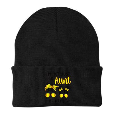 Softball Aunt Niece Fan Baseball Softball Auntie Beanie