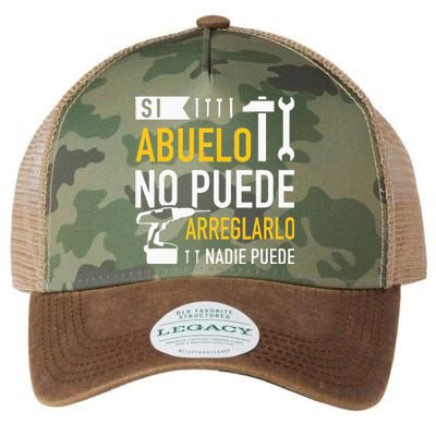 Si Abuelo No Puede Arreglarlo Nadie Puede Para Día Del Padre Legacy Tie Dye Trucker Hat