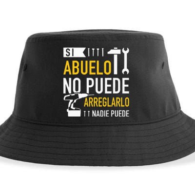 Si Abuelo No Puede Arreglarlo Nadie Puede Para Día Del Padre Sustainable Bucket Hat