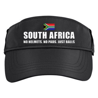 South Africa No Helmets No Pads Just Balls South Africa Rugb Adult Drive Performance Visor