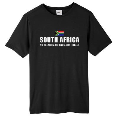 South Africa No Helmets No Pads Just Balls South Africa Rugb Tall Fusion ChromaSoft Performance T-Shirt