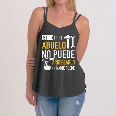 Si Abuelo No Puede Arreglarlo Nadie Puede Para Día Del Padre Women's Strappy Tank