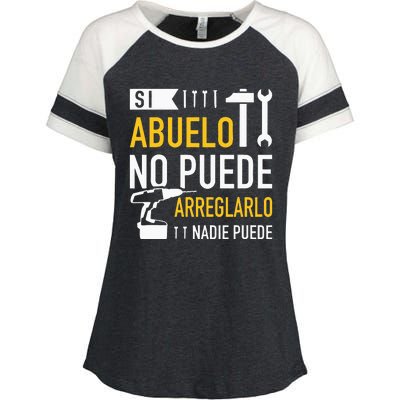 Si Abuelo No Puede Arreglarlo Nadie Puede Para Día Del Padre Enza Ladies Jersey Colorblock Tee