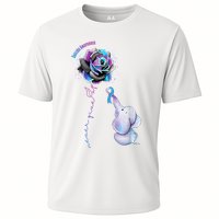 Suicide Awareness Never Give Up Elephant Performance Shirt