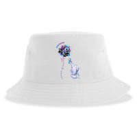 Suicide Awareness Never Give Up Elephant Sustainable Bucket Hat