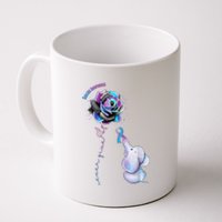 Suicide Awareness Never Give Up Elephant Coffee Mug