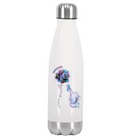 Suicide Awareness Never Give Up Elephant Stainless Steel Insulated Water Bottle