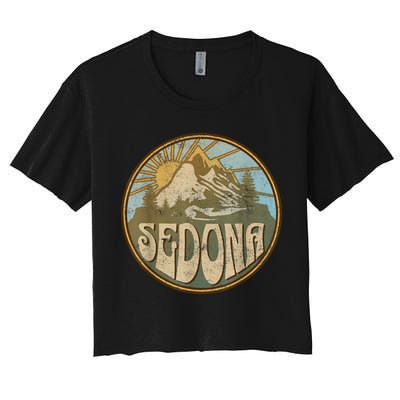 Sedona Arizona Nature Mountains Hiking Outdoors Crop Top