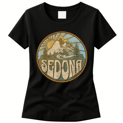 Sedona Arizona Nature Mountains Hiking Outdoors Womens T-Shirt