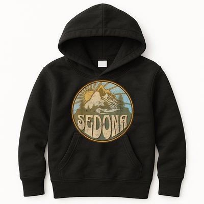 Sedona Arizona Nature Mountains Hiking Outdoors Kids Hoodie