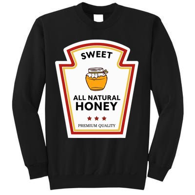 Sweet All Natural Honey Condiment Group Costume Sweatshirt