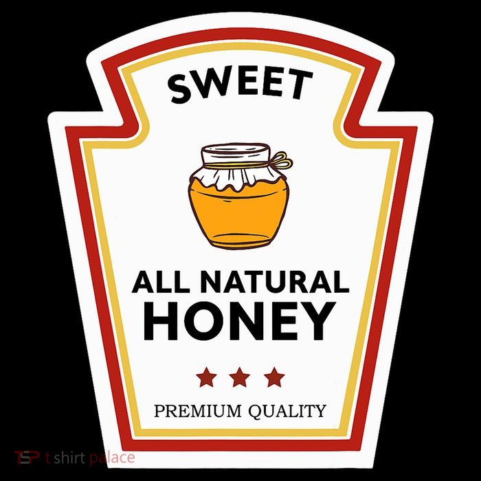 Sweet All Natural Honey Condiment Group Costume Tall T-Shirt