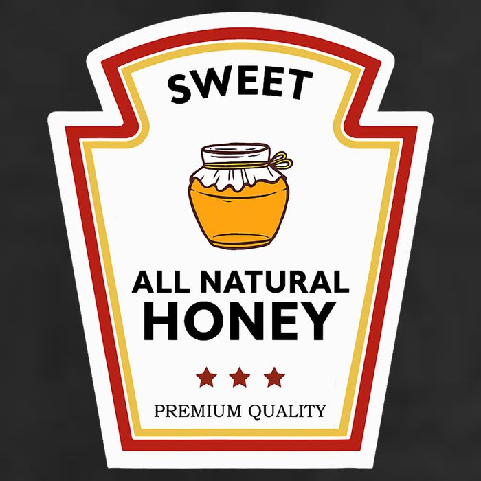 Sweet All Natural Honey Condiment Group Costume Adult Drive Performance Visor