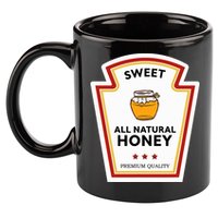 Sweet All Natural Honey Condiment Group Costume 11oz C Handle Ceramic Mug