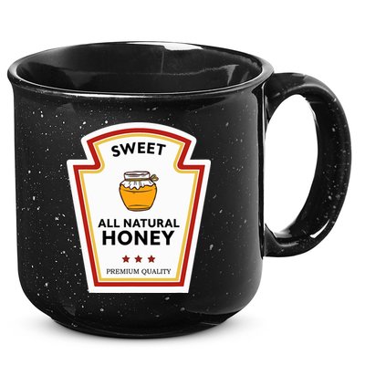 Sweet All Natural Honey Condiment Group Costume 15oz Campfire Ceramic Mug