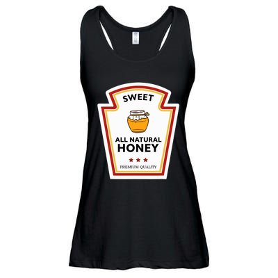 Sweet All Natural Honey Condiment Group Costume Ladies Essential Flowy Tank