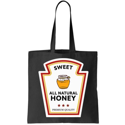 Sweet All Natural Honey Condiment Group Costume Bag